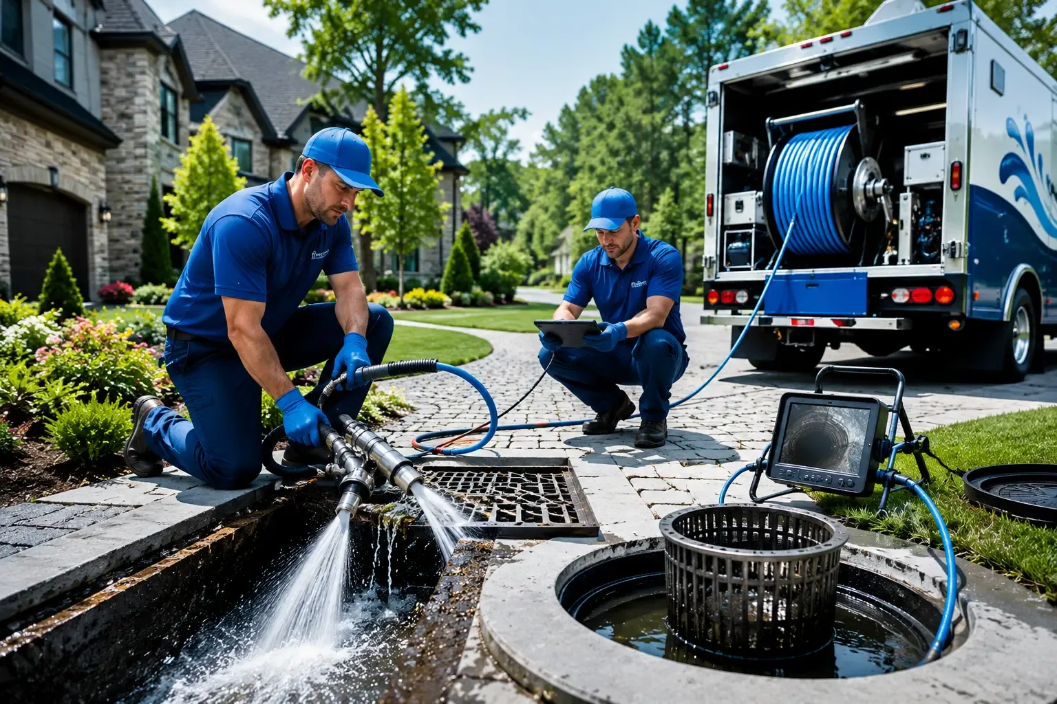 Local outdoor drain cleaning professionals in Chester Springs, PA